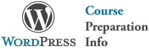 WordPress Course Prep Logo